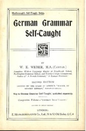 book German Grammar Self-Taught with Answer Key