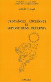 book Croyances anciennes et superstitions modernes