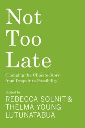 book Not Too Late: Changing the Climate Story from Despair to Possibility