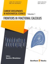 book Frontiers in Fractional Calculus (Current Developments in Mathematical Sciences)