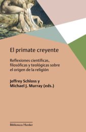 book El primate creyente