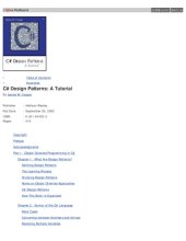 book C# Design Patterns: A Tutorial