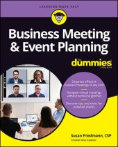 book Business Meeting & Event Planning For Dummies