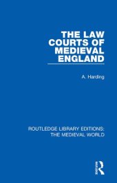 book The Law Courts of Medieval England