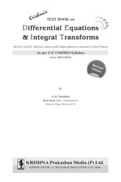 book Textbook on differential equations and integral transforms