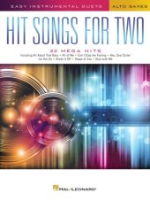 book Hit Songs for Two Alto Saxes--Easy Instrumental Duets