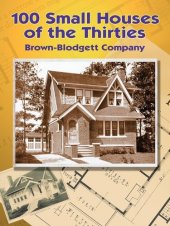 book 100 Small Houses of the Thirties