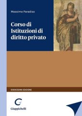 book Corso di istituzioni di diritto privato