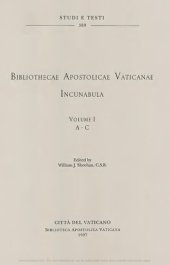 book Bibliothecae Apostolicae Vaticanae incunabula