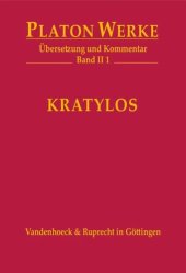 book Kratylos: Übersetzung und Kommentar