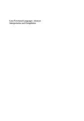 book Lazy Functional Languages: Abstract Interpretation and Compilation (Research Monographs in Parallel and Distributed Computing)