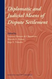 book Diplomatic and Judicial Means of Dispute Settlement