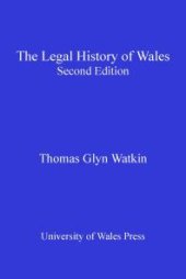 book The Legal History of Wales