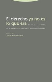 book El derecho ya no es lo que era