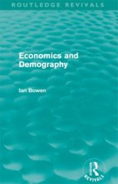 book Economics and Demography (Routledge Revivals)