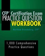 book CFP Certification Exam Practice Question Workbook: 1,000 Comprehensive Practice Questions (2019 Edition)