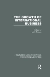 book The Growth of International Business