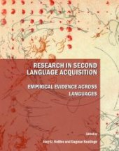 book Research in Second Language Acquisition : Empirical Evidence across Languages