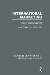 book International Marketing (RLE International Business) : Strategy and Management