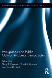 book Immigration and Public Opinion in Liberal Democracies