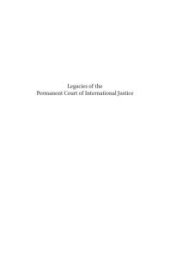 book Legacies of the Permanent Court of International Justice