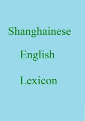 book Shanghainese English Lexicon