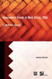 book Governance Trends in West Africa 2006: a Synthesis Report : A Synthesis Report