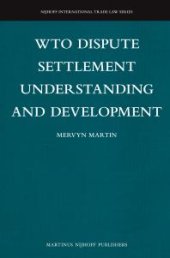 book WTO Dispute Settlement Understanding and Development