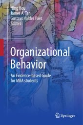 book Organizational Behavior: An evidence-based guide for MBA students