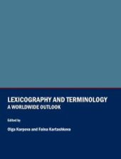 book Lexicography and Terminology : A Worldwide Outlook