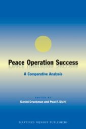 book Peace Operation Success : A Comparative Analysis