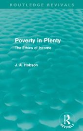 book Poverty in Plenty: The Ethics of Income