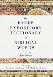 book The Baker Expository Dictionary of Biblical Words