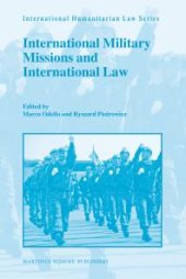 book International Military Missions and International Law