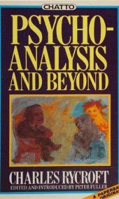 book Psychoanalysis and Beyond