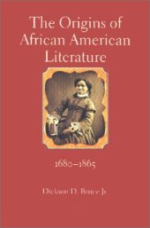 book The Origins of African American Literature, 1680-1865