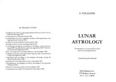 book Lunar astrology: An attempt at a reconstruction of the ancient astrological system