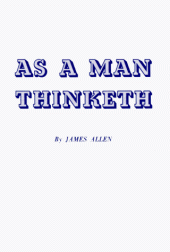 book As a Man Thinketh