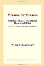 book Measure for Measure 