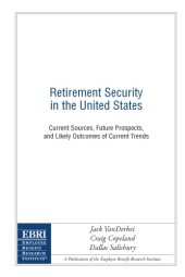 book Retirement Security in the United States: Current Sources, Future Prospects, and Likely Outcomes of Current Trends