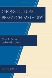 book Cross-Cultural Research Methods