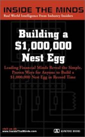 book Building a $1,000,000 Nest Egg: Leading Financial Minds Reveal the Simple, Proven Ways for Anyone to Build a $1,000,000 Nest Egg On Your Own Terms 