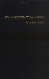 book Community Impact Evaluation: Principles And Practice