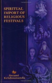 book Spiritual Import Of Religious Festivals