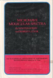 book Microwave Molecular Spectra 