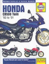 book Honda Cb500 Service and Repair Manual 1993-2001 Haynes Service & Repair Manuals 