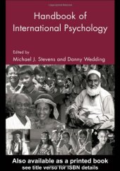 book The Handbook of International Psychology