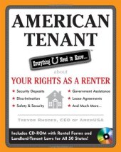 book American Tenant: Everything U Need to Know About Your Rights as a Renter 