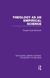 book Theology As an Empirical Science