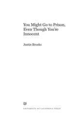 book You Might Go to Prison, Even Though You're Innocent